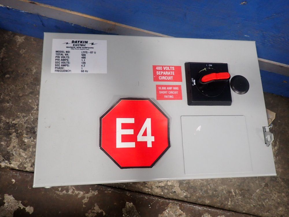 Daykin Electric Transformer Disconnect