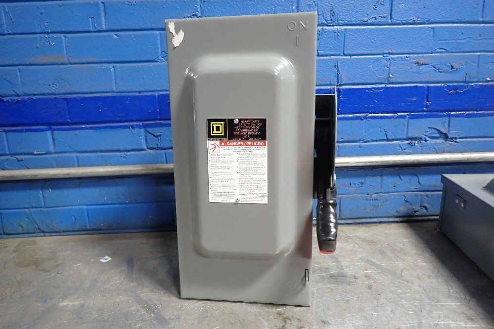 Square D 60 Amps/600v Fusible Disconnects - Hu362