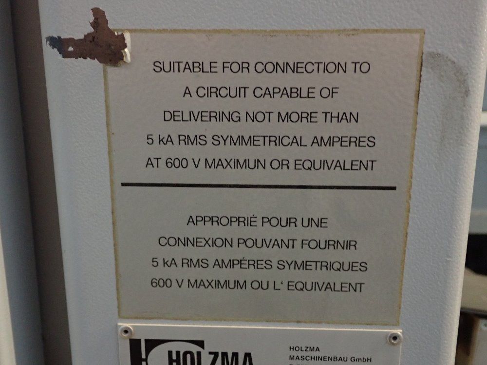 Holzma 150" Cutting Length Panel Saw - Opt Hpp380/43/38