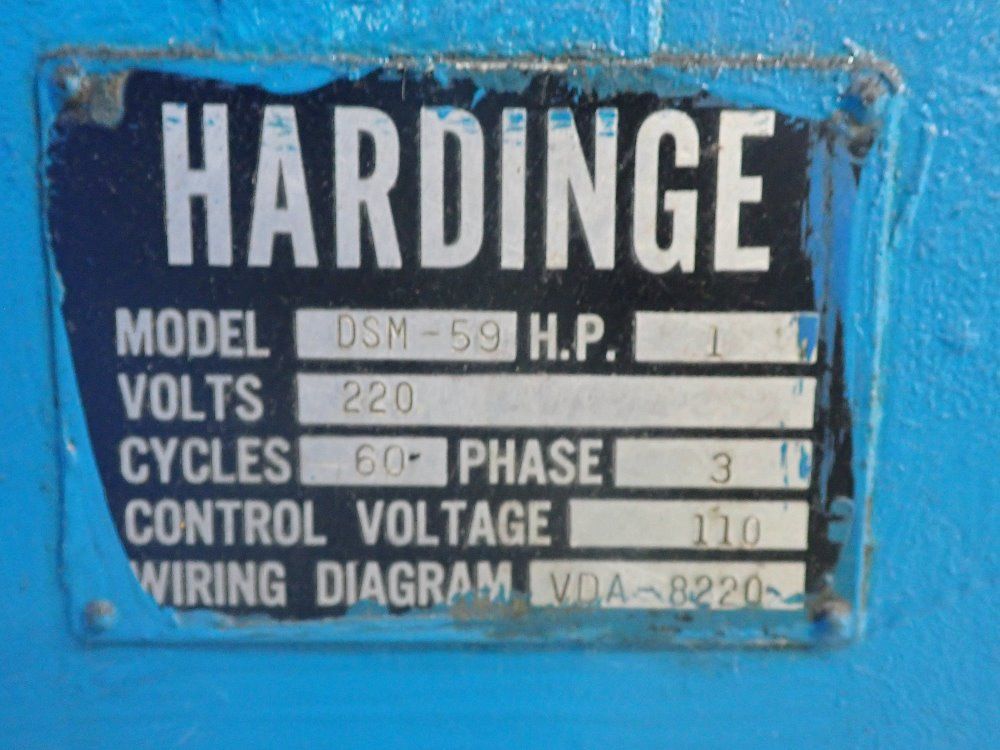 Hardinge Lathe - Dsm-59