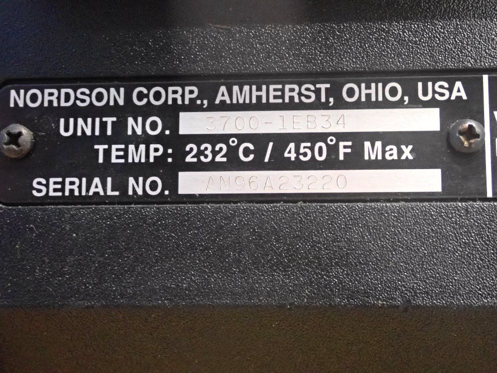 Nordson Hot Melt Glue System - 3700-1eb34