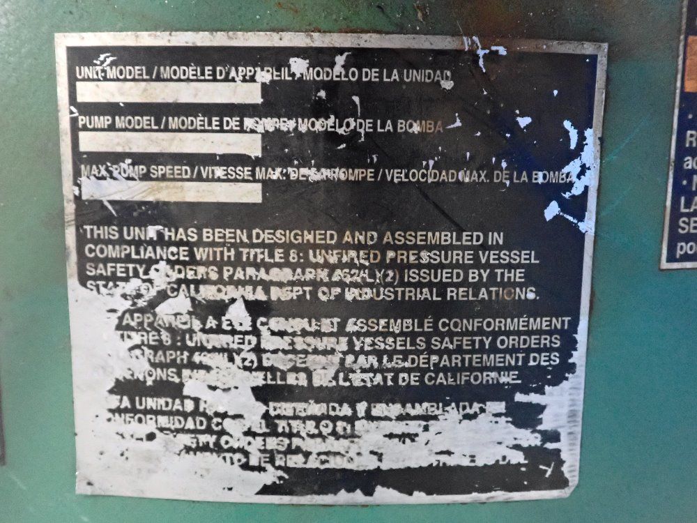 Speedaire 5hp Air Compressor - 1wd58