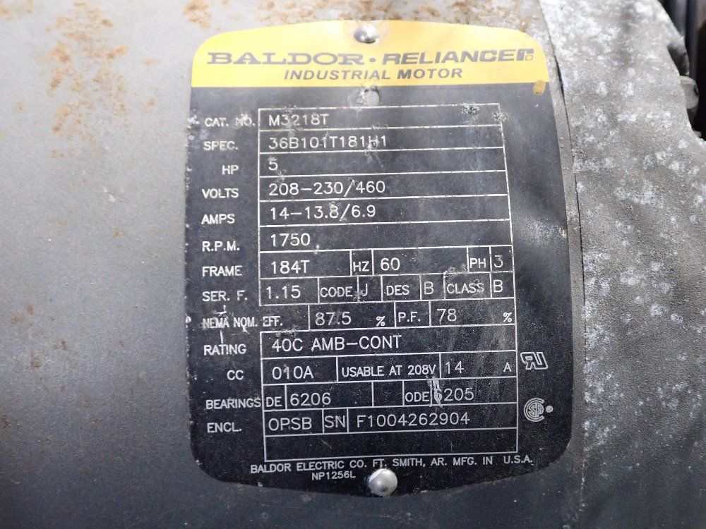 Speedaire 5hp Air Compressor - 1wd58