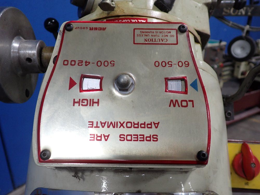 Acer 3hp Vertical Milling Machine - Ultima 3vs