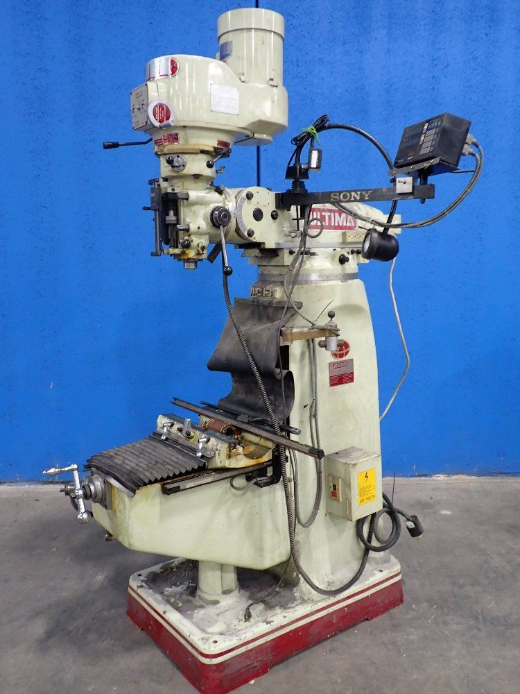 Acer 3hp Vertical Milling Machine - Ultima 3vs