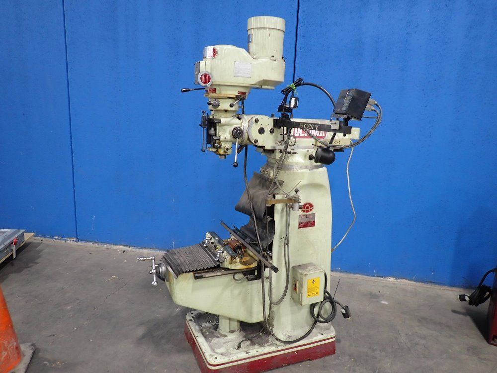 Acer 3hp Vertical Milling Machine - Ultima 3vs