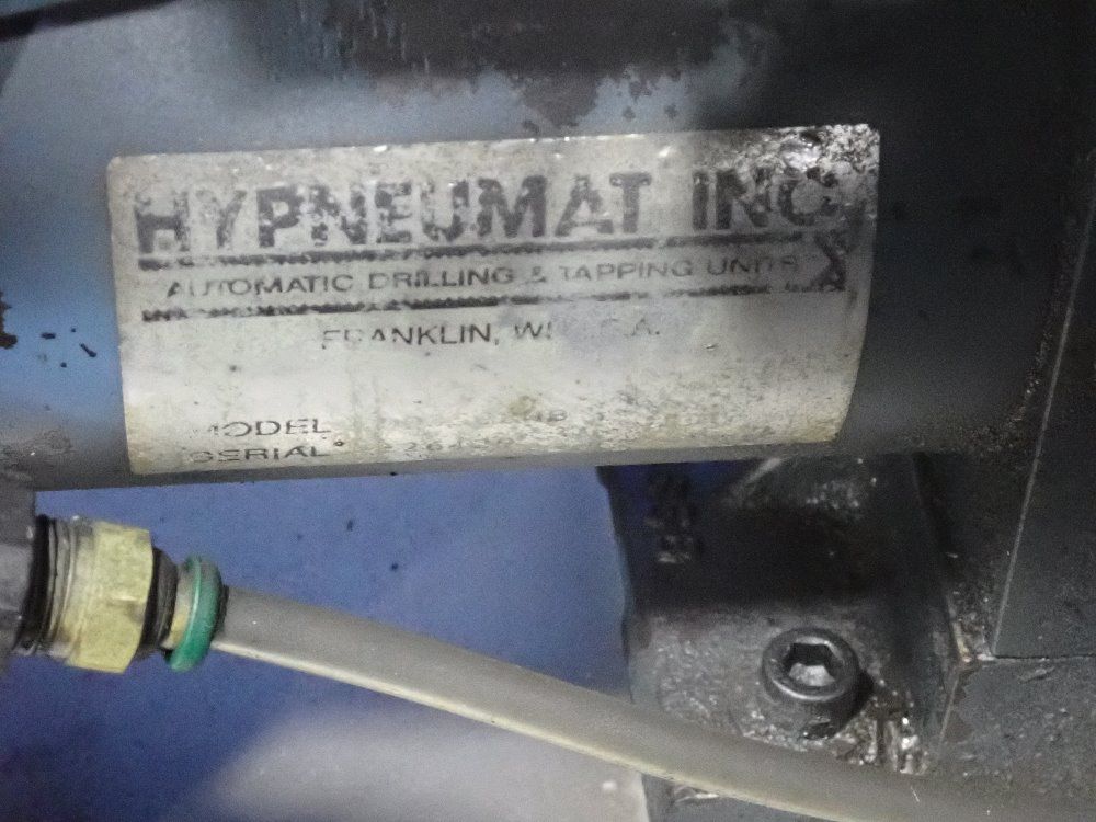 Hypneumat Inc Drilling & Tapping Machine