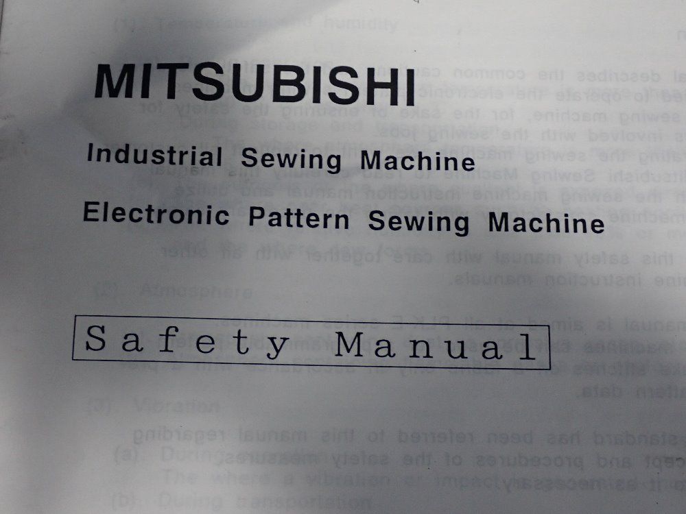Mitsubishi Sewing Machine