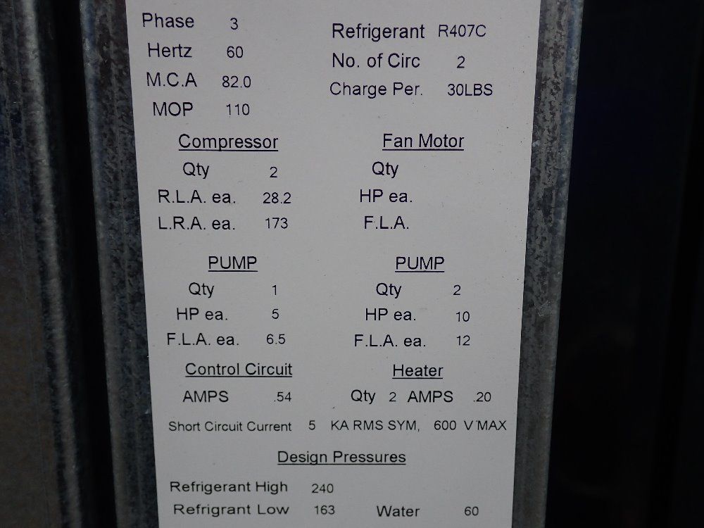 Legacy Chillers Chiller - P2w26dh5
