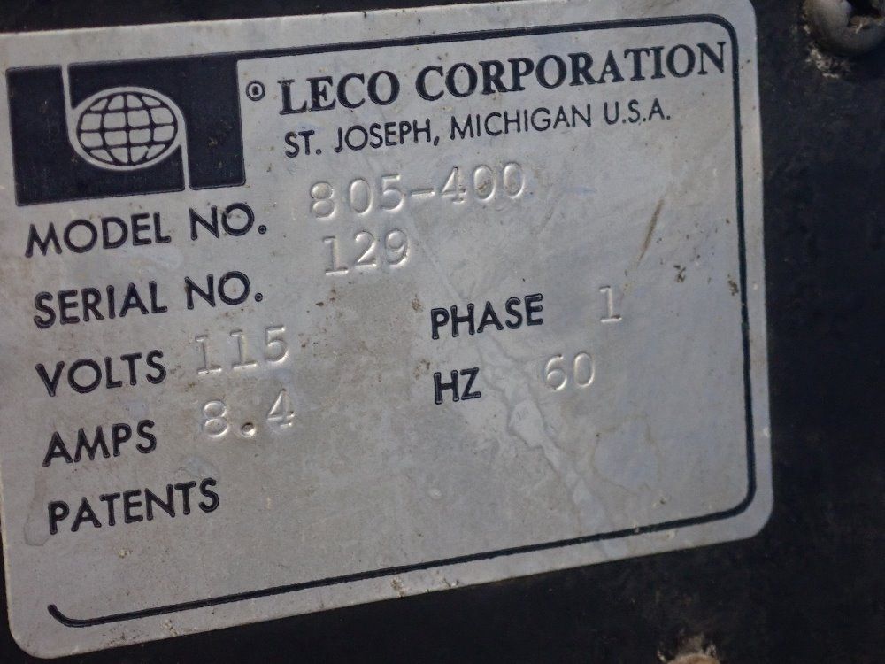Leco Corp. Polisher - 805-400
