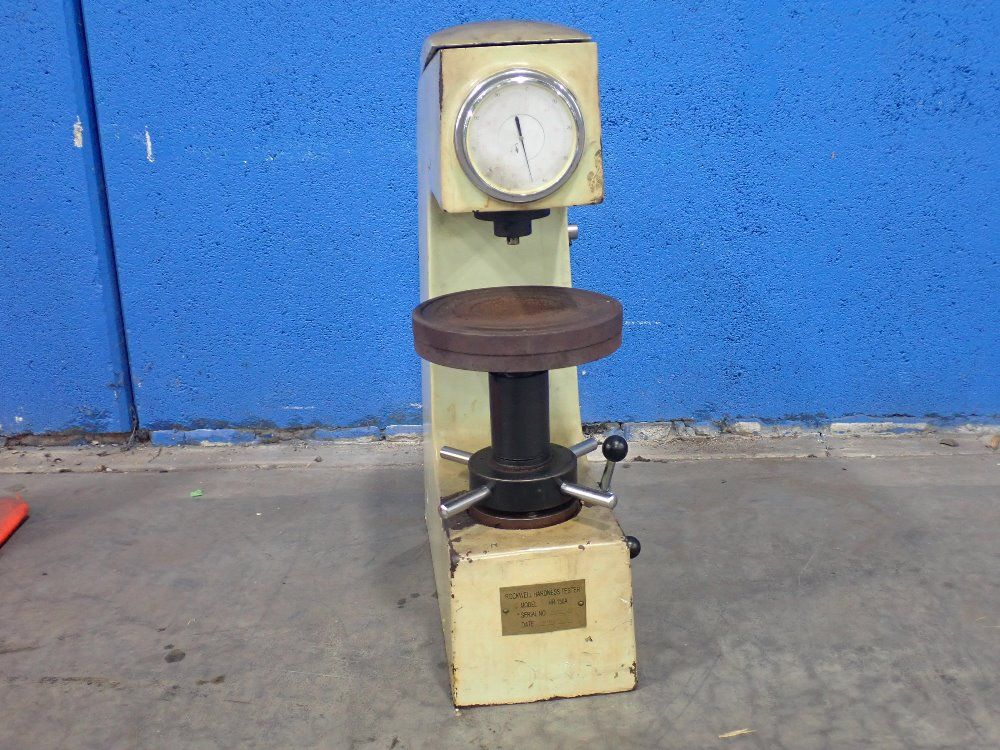 Rockwell 8" Diameter Hardness Tester - Hr-150a