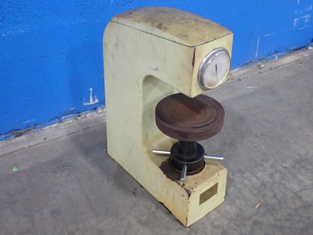 Rockwell 8" Diameter Hardness Tester - Hr-150a