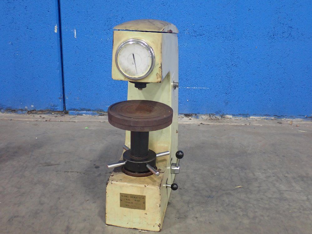 Rockwell 8" Diameter Hardness Tester - Hr-150a