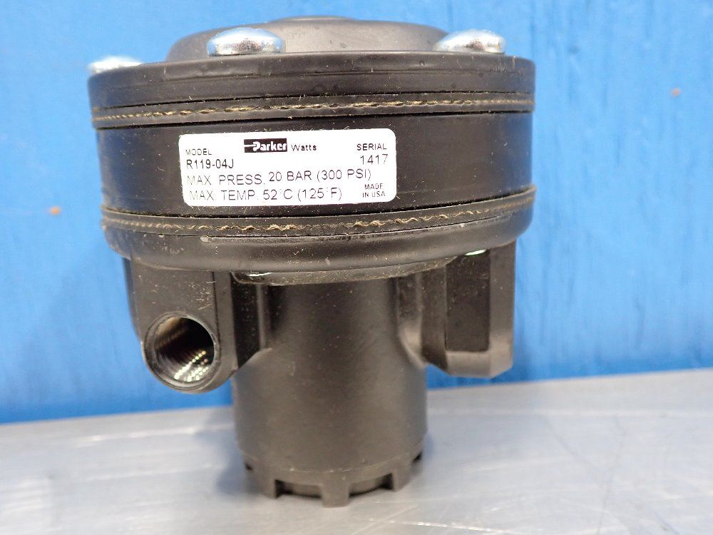 Parker 300psi Max Pilot Operated Air Regulator - R119-04j