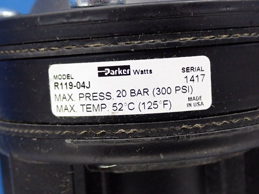 Parker 300psi Max Pilot Operated Air Regulator - R119-04j