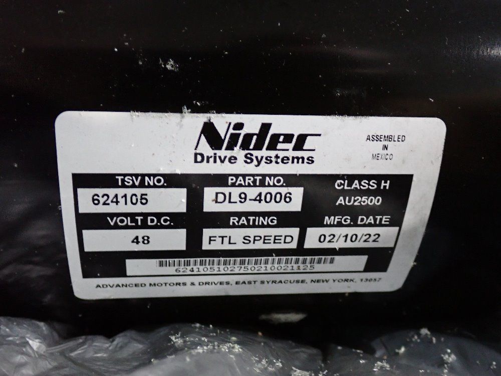 Nidec Dc Motor - Dl9-4006