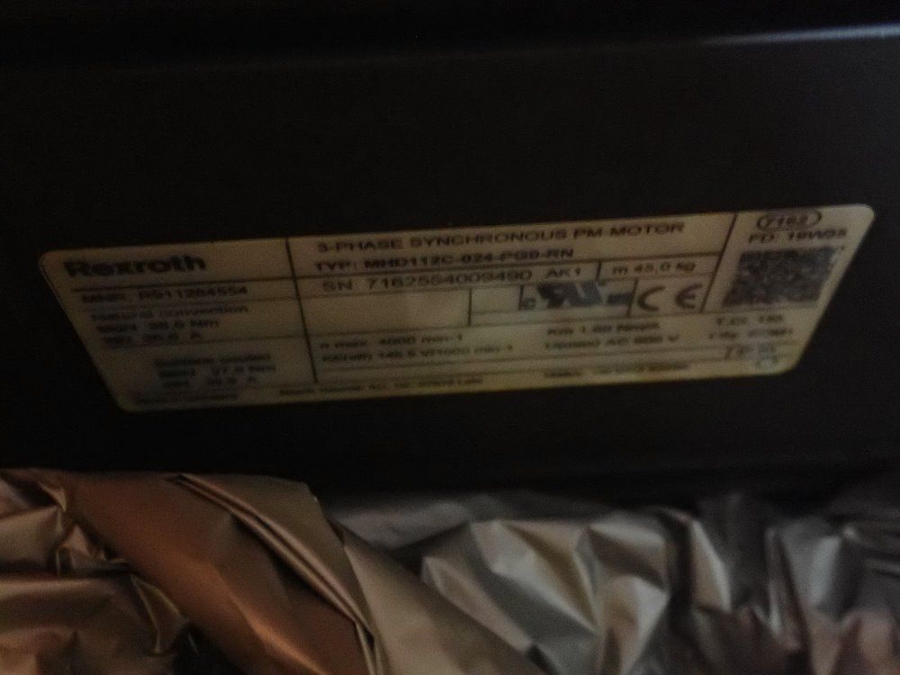 Rexroth Permanent Magnet Motor - R911284554