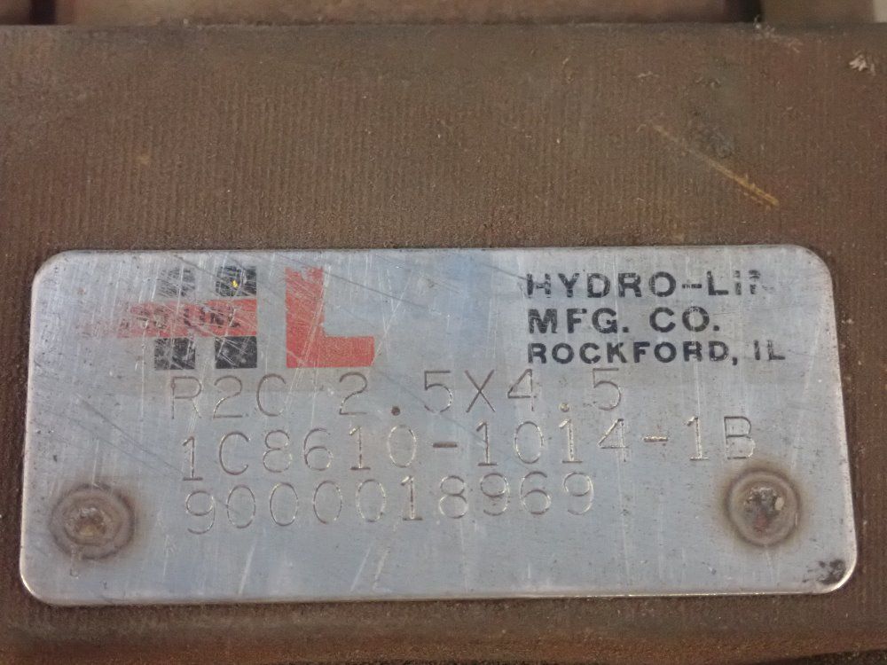 Hydroline Mfg Co Pneumatic Cylinder
