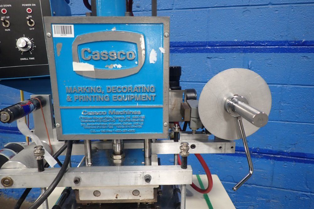 Cassco Hot Stamping Press - Hps 250