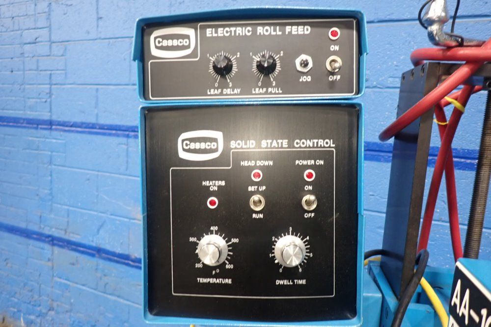 Cassco Hot Stamping Press - Hps 250