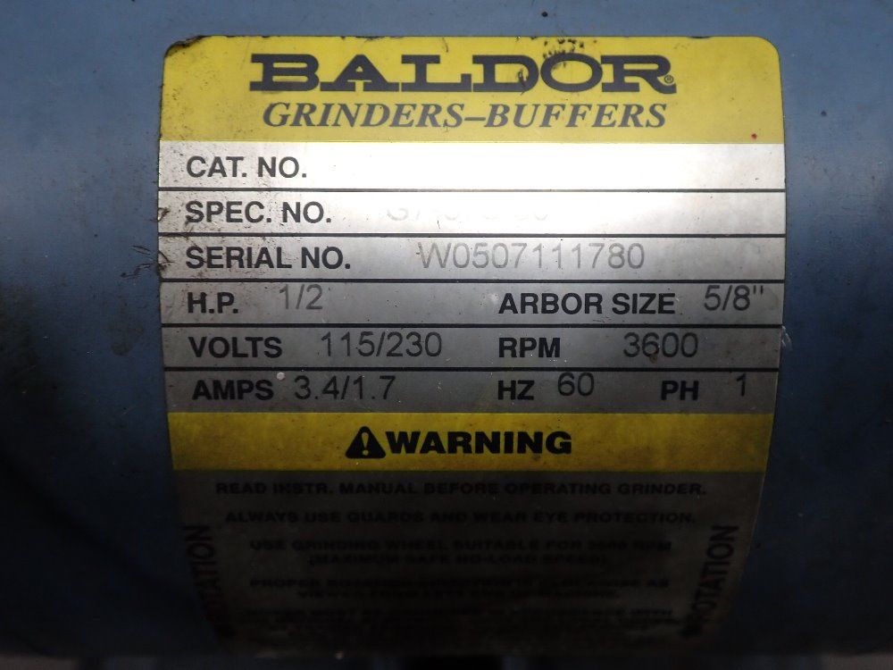 Baldor Bench Grinder