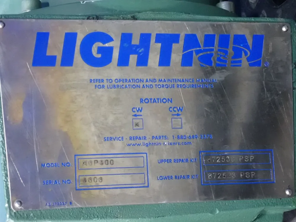 Lightnin Industrial Mixer - X6p300