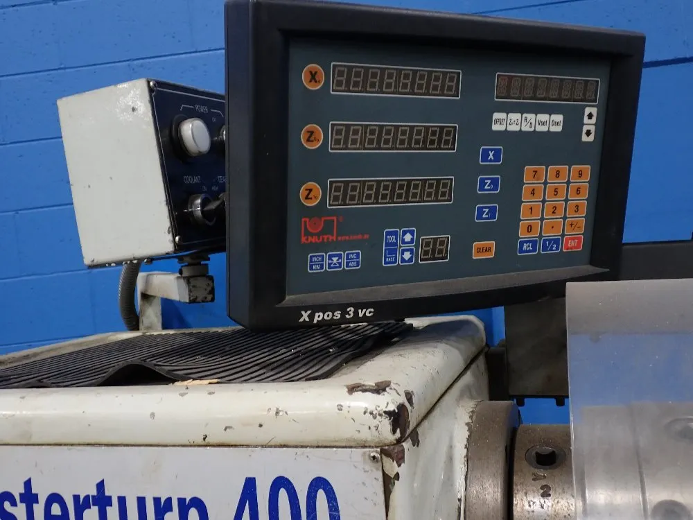 Knuth 16x76 Masterturn Lathe - 400/1500