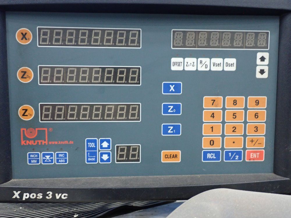 Knuth 16x76 Masterturn Lathe - 400/1500