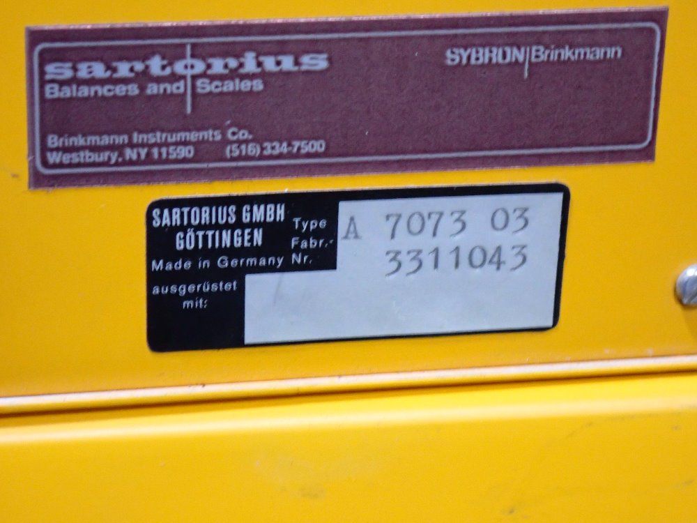 Sartorius 22000 G Lab Scale - 1205cmp
