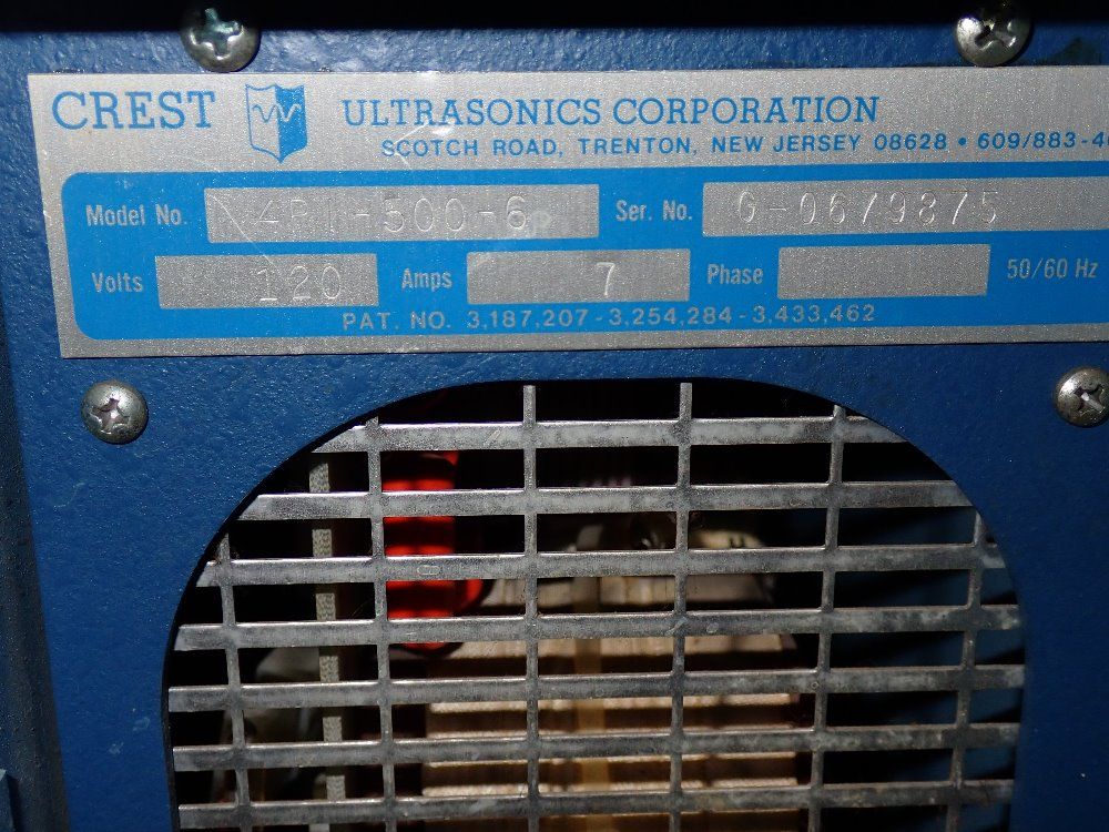 Crest Ultrasonics Ultrasonic Generator - 4pi-500-6