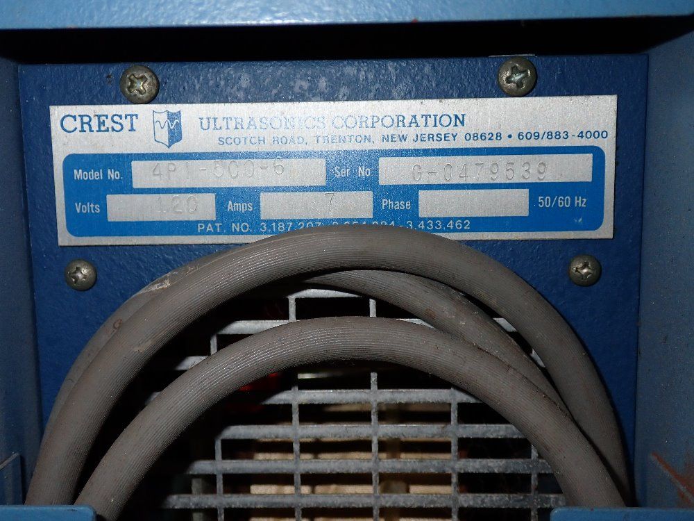 Crest Ultrasonics Ultrasonic Generator - 4pi-500-6