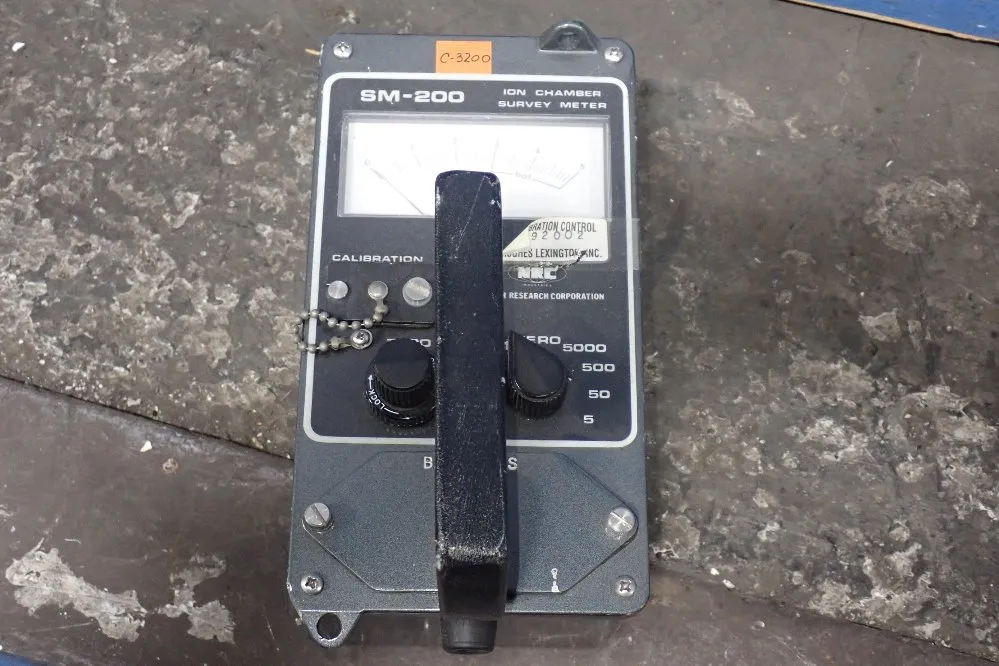 Nrc/nuclear Research Corp Survey Meter - Sm-200