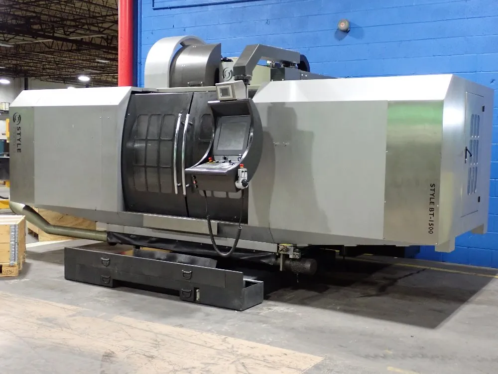 Style High Tech Cnc Milling Machine W/ Tooling - Bt-1500e