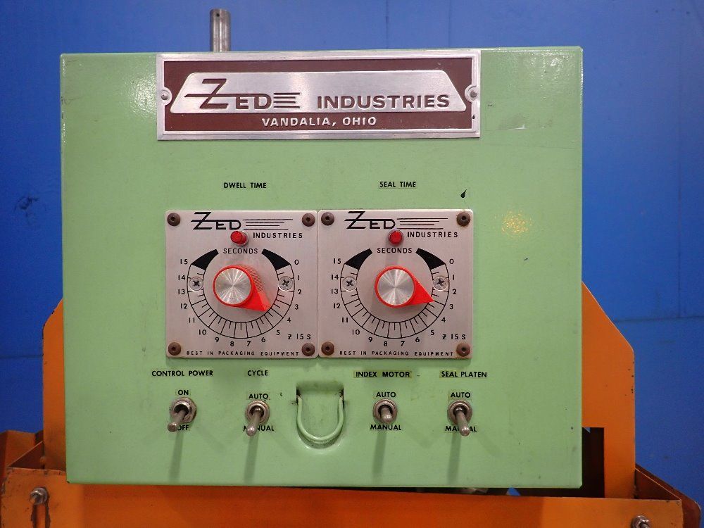 Zed Industries 14x15 Rotary Heat Sealer - 15rs