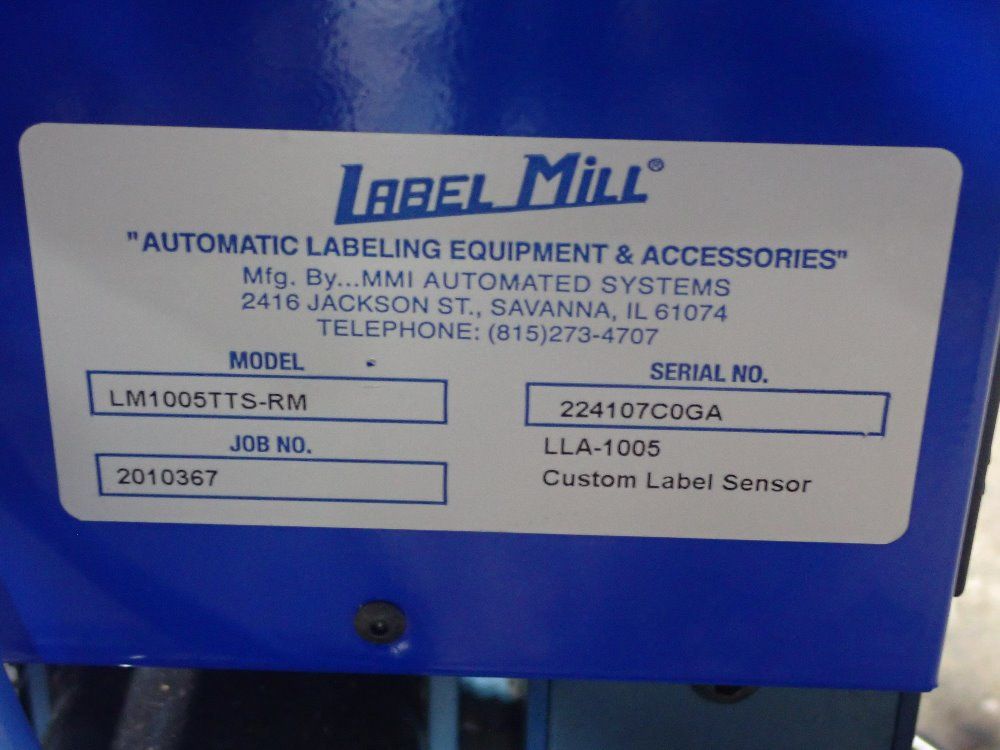 Label Mill Labeler - Lm1005tts-rm