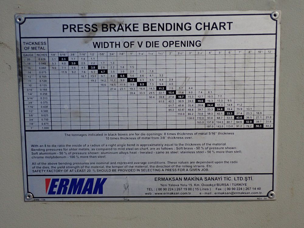 Knuth Machine Tools Usa Inc. 88 Tons Hydraulic Press Brake - Ap-8-88 2004 (ahk 2680)