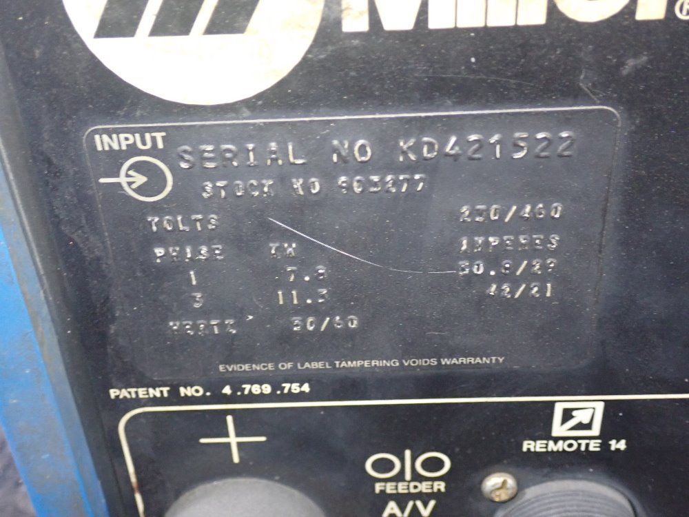 Miller 300 Amps Welder - Xmt 300 Cc/cv