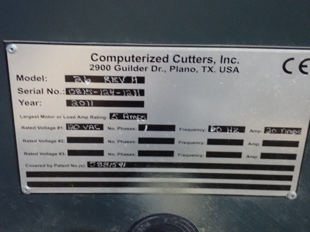 Computerized Cutters Accu-bend - Bender - 26 Rev A