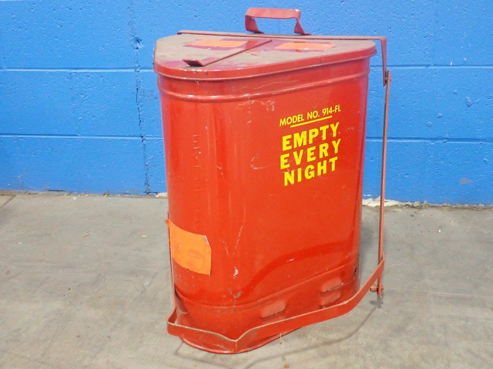 Eagle Mfg. Co. Combustible Waste Container - 914-fl