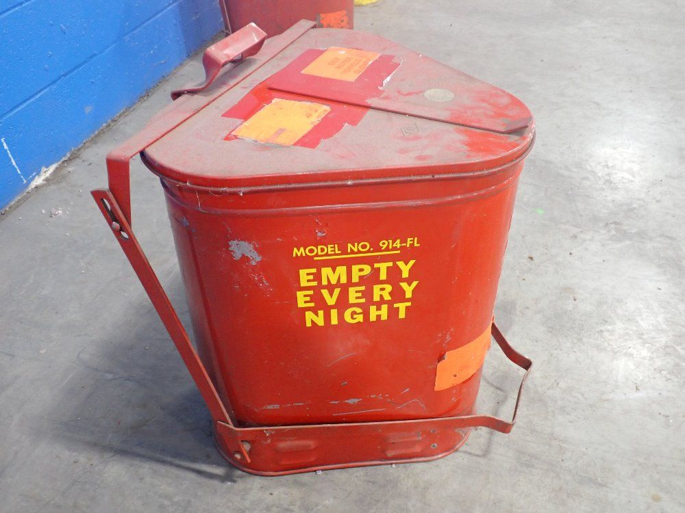 Eagle Mfg. Co. Combustible Waste Container - 914-fl