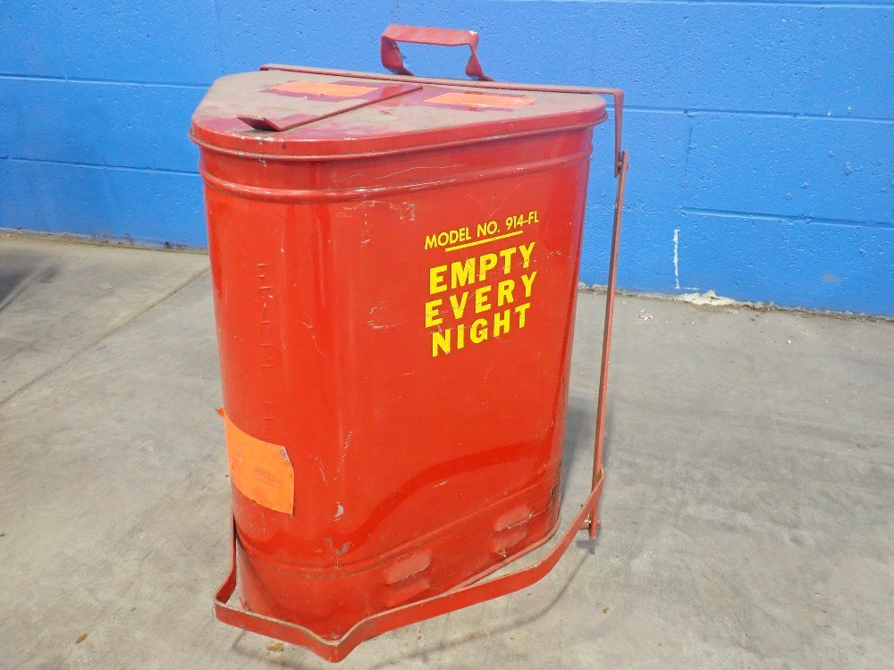 Eagle Mfg. Co. Combustible Waste Container - 914-fl