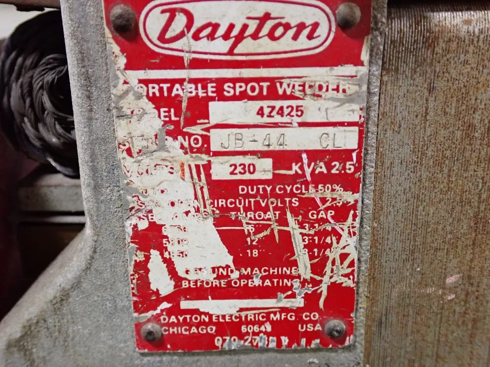 Dayton Spot Welder - 4z42