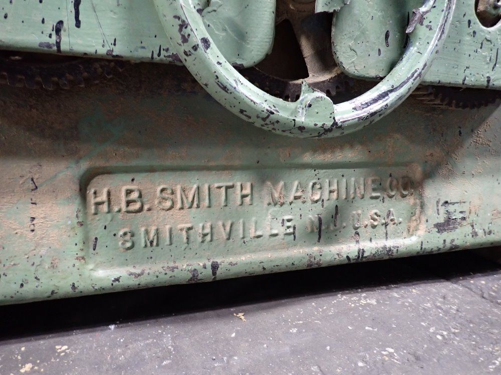 H.b. Smith 30' X 55" Planer