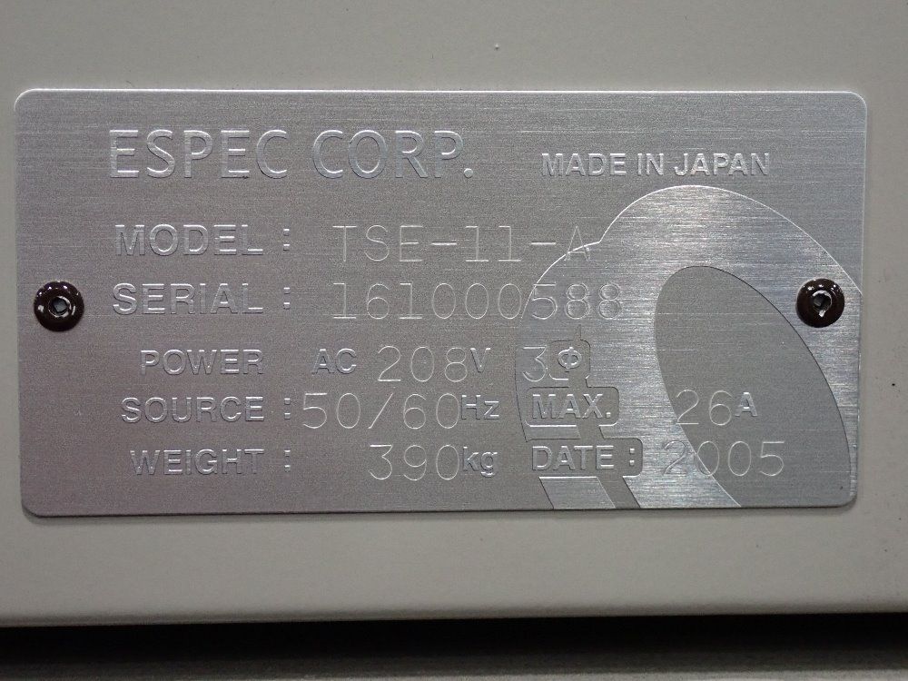 Espec 16.9 Kva Chamber - Tse-11-a