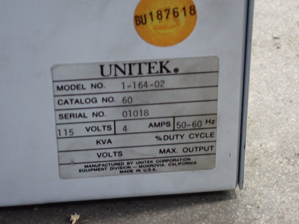 Unitek Spot Welder - 1-164-02