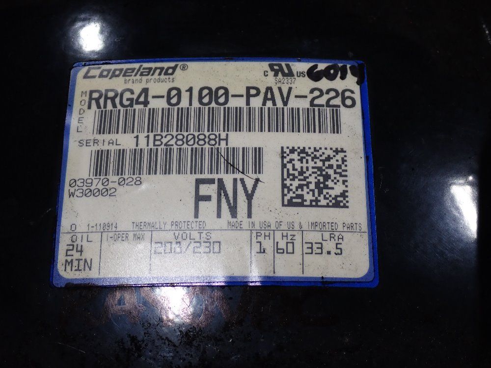 Copeland 500 Kva Freezer - Rrg4-0100-pav-226