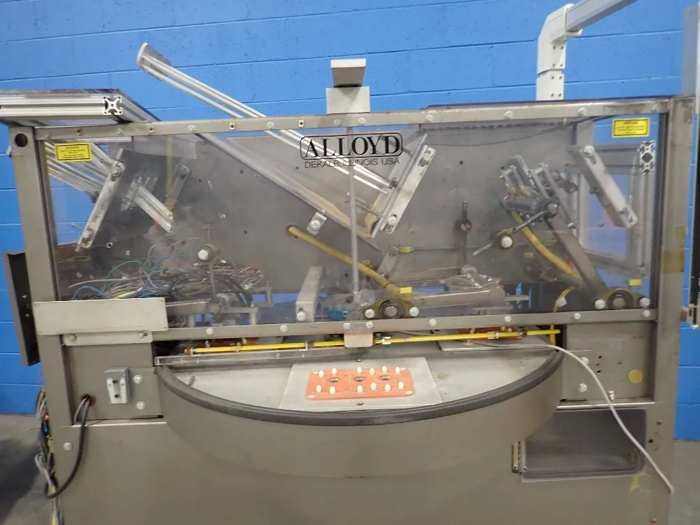 Alloyd 5.5 Cfm Blister Sealing Machine - 4sc6x9