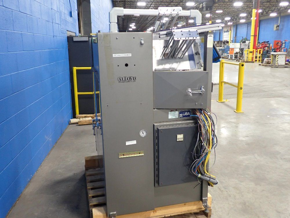 Alloyd 5.5 Cfm Blister Sealing Machine - 4sc6x9