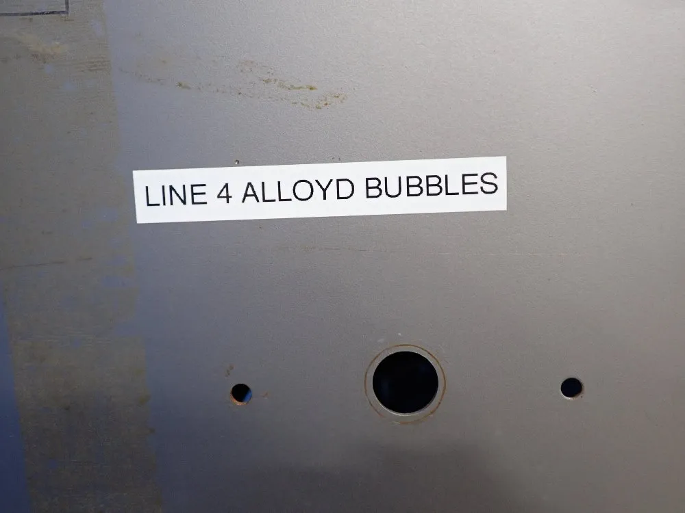 Alloyd 5.5 Cfm Blister Sealing Machine - 4sc6x9