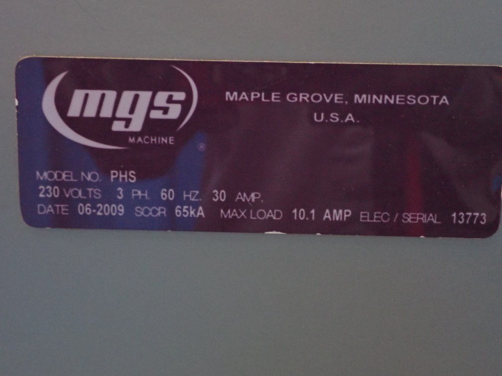 Mgs Machine 65kva Tray Loader - Phs